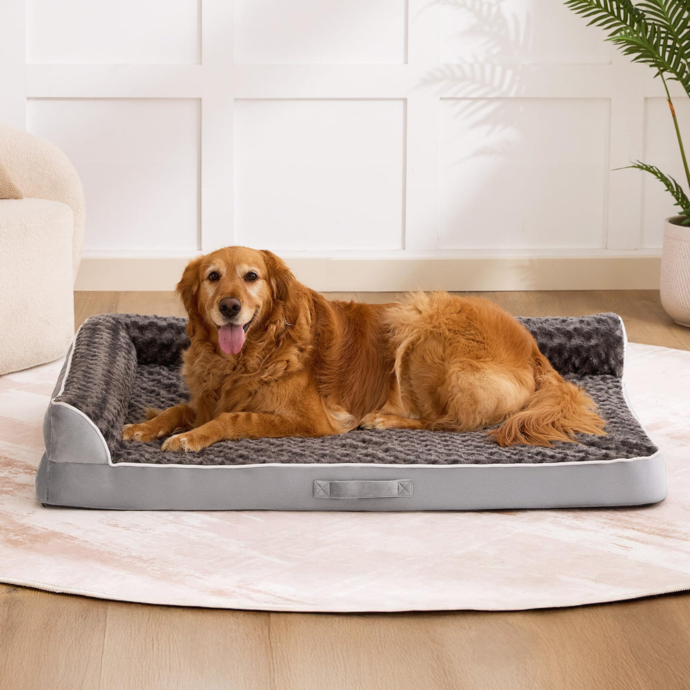Aeroluxe grey sleeping surface with gentle texture for paws