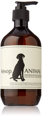 Aesop Pet Shampoo foam-lather demonstrates rich, mild cleansing for sensitive skin