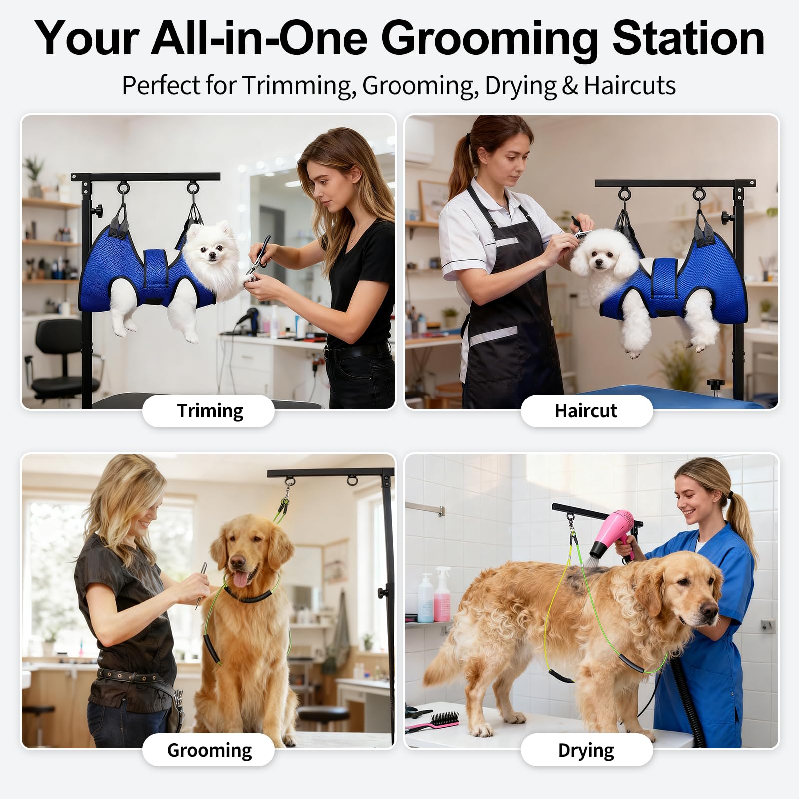 Aetherika professional-grade grooming arm suitable for home or salon