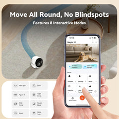 AEZ Pet Camera night vision mode for after-dark monitoring
