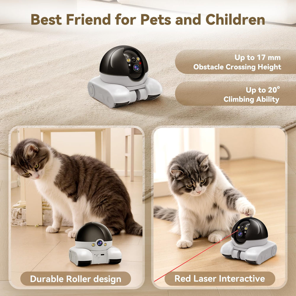AEZ Robot Camera on Wheels Two-way Talk to communicate with family.