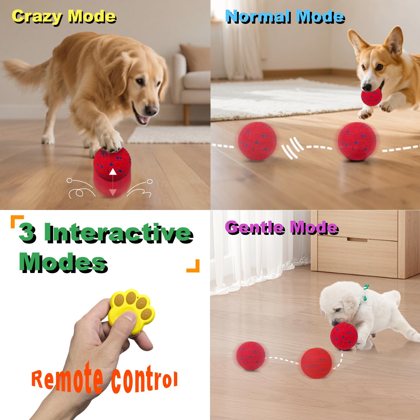 Affiuya ball mixed mode red offers diverse play experiences
