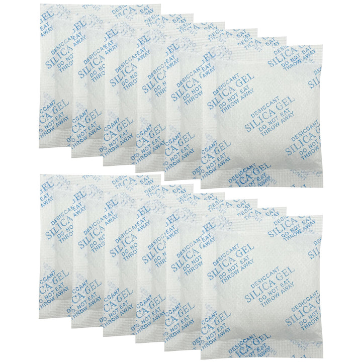 AFJWUZ desiccant bags close-up with PLAF001 keeps pet food dry