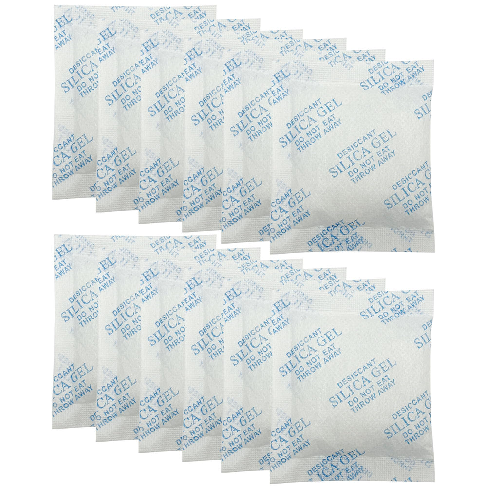 AFJWUZ desiccant bags close-up with PLAF001 keeps pet food dry