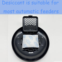 AFJWUZ desiccant bags close-up with PLAF002 protects cat and dog food