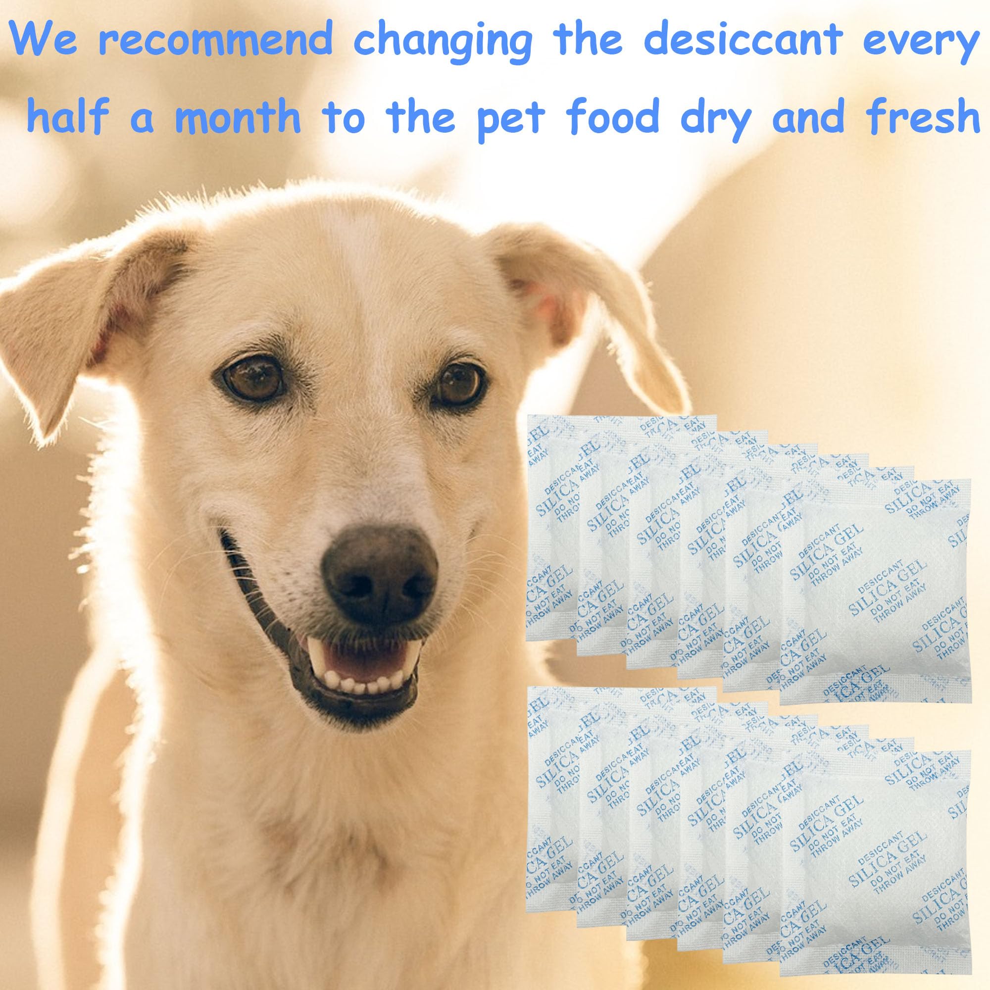 AFJWUZ desiccant bags stored in a dry environment maintains performance