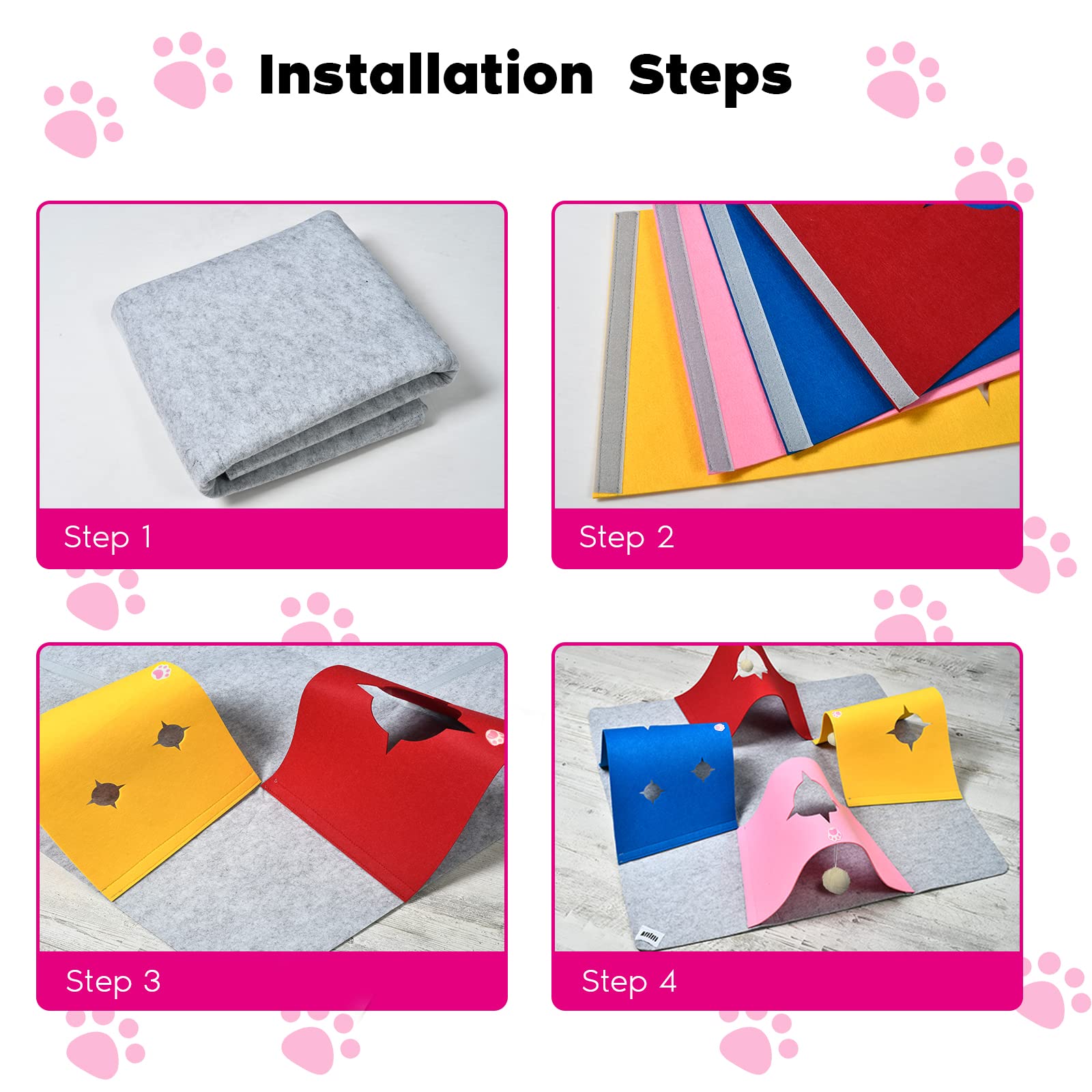AFLIFLI cat tunnel suitable for multi pet homes and shared spaces