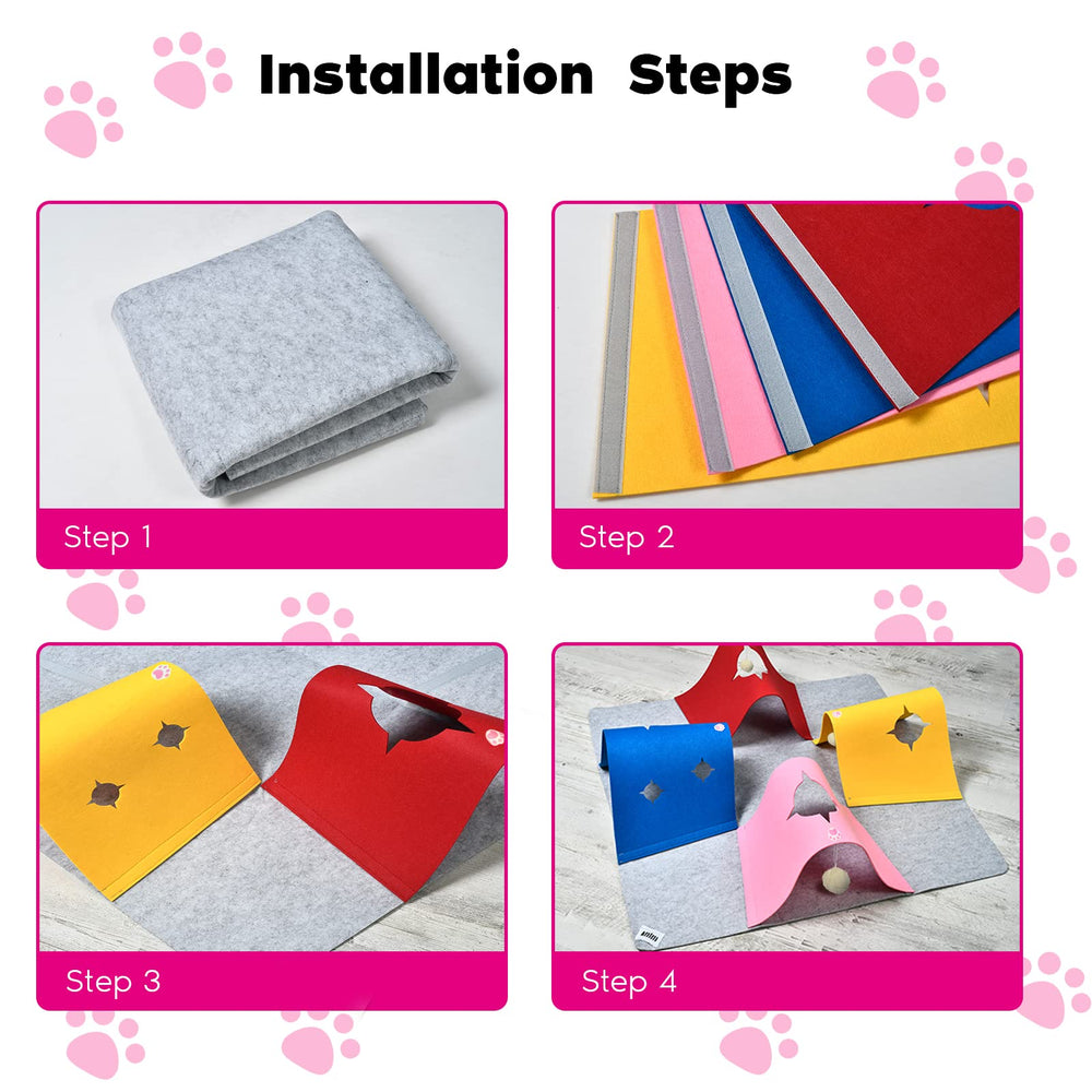 AFLIFLI cat tunnel suitable for multi pet homes and shared spaces