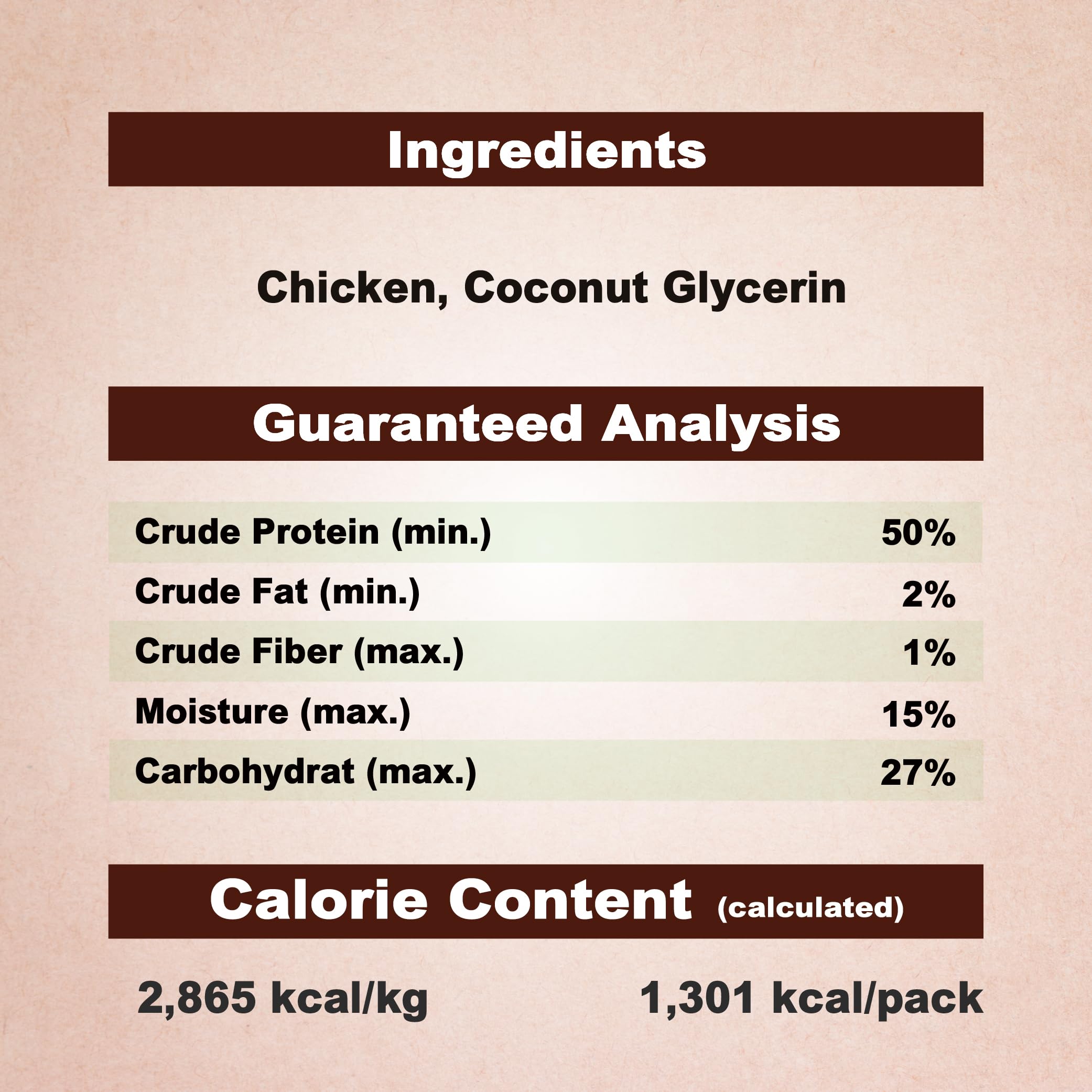 A Freschi srl Soft Chicken grain-free snack option for dogs.