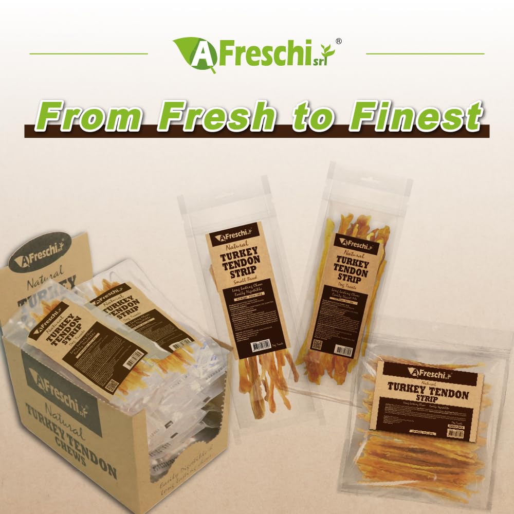 A Freschi srl puppy chews with long-lasting chewy texture.
