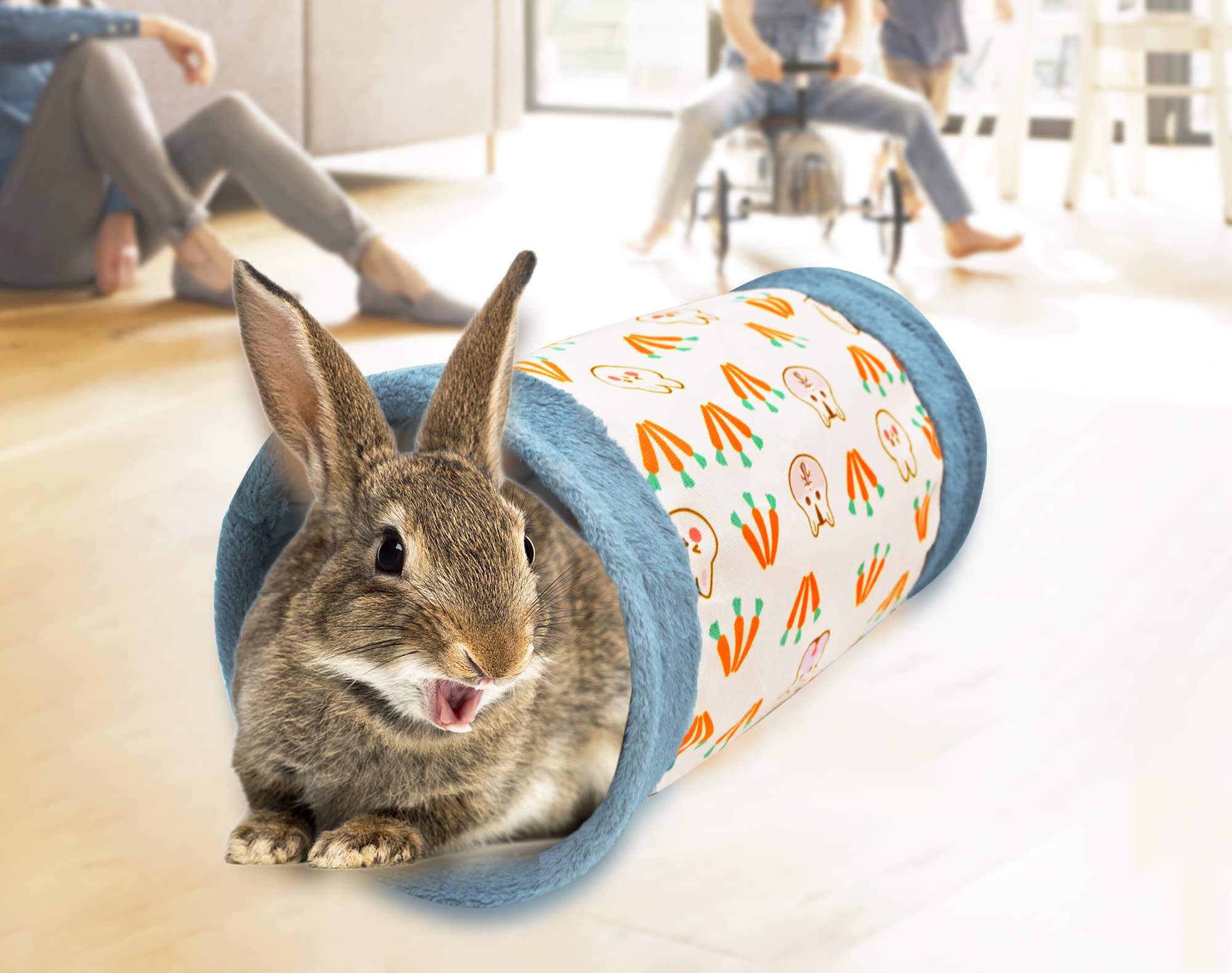 AFYHH soft canvas tunnel pink suitable for gentle play