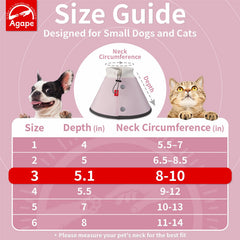 Agape lightweight EVA rib fabric cone for gentle neck support during rest.