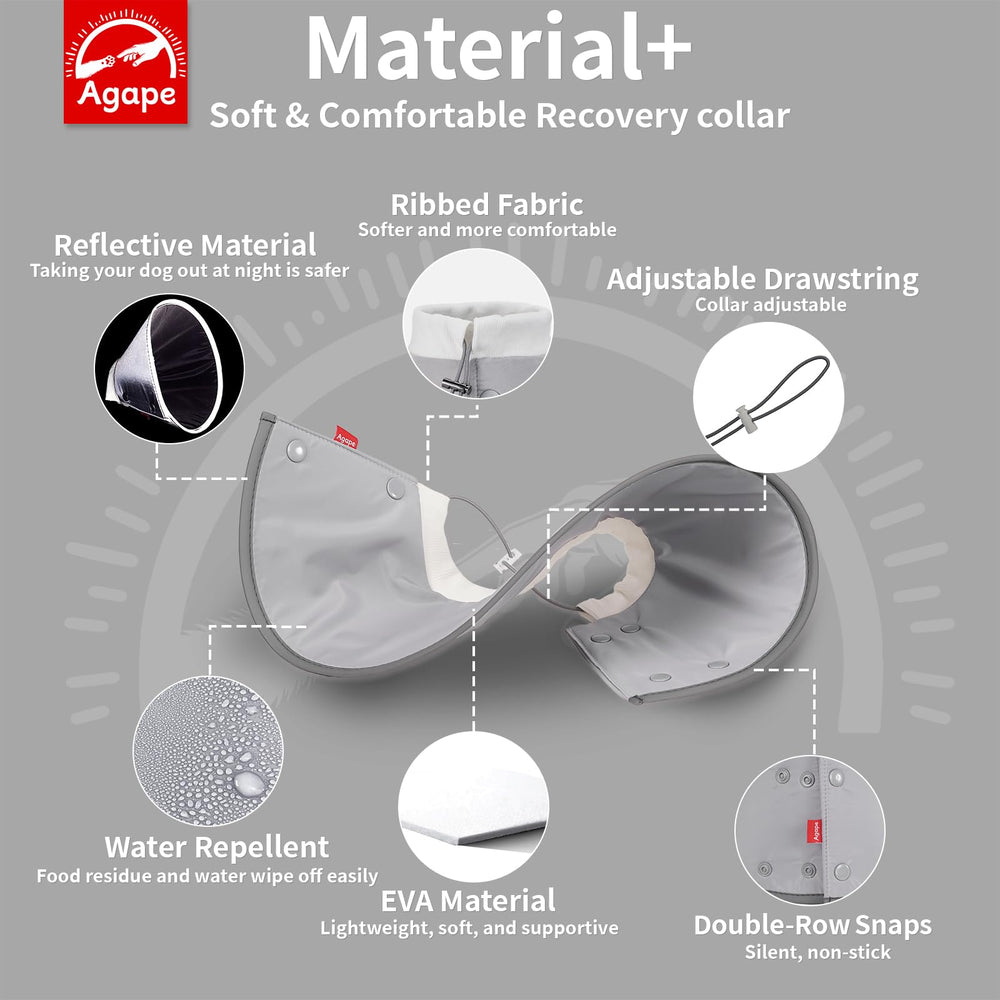 Agape Soft Cone reflective design boosts visibility at night
