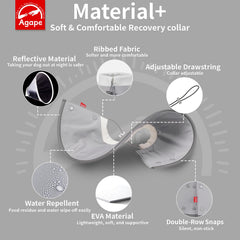 Agape Soft Cone reflective design boosts visibility at night
