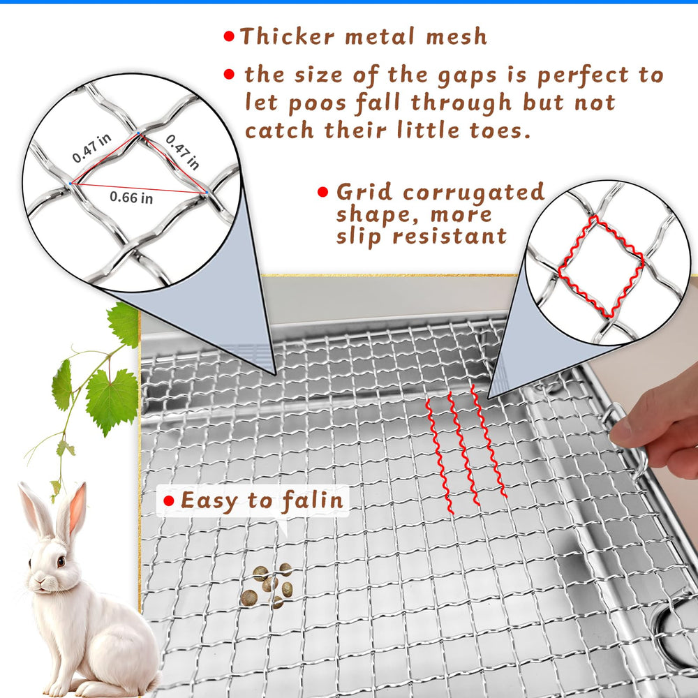 AGGQQA footed grid with eight legs offers strong support and prevents tipping.