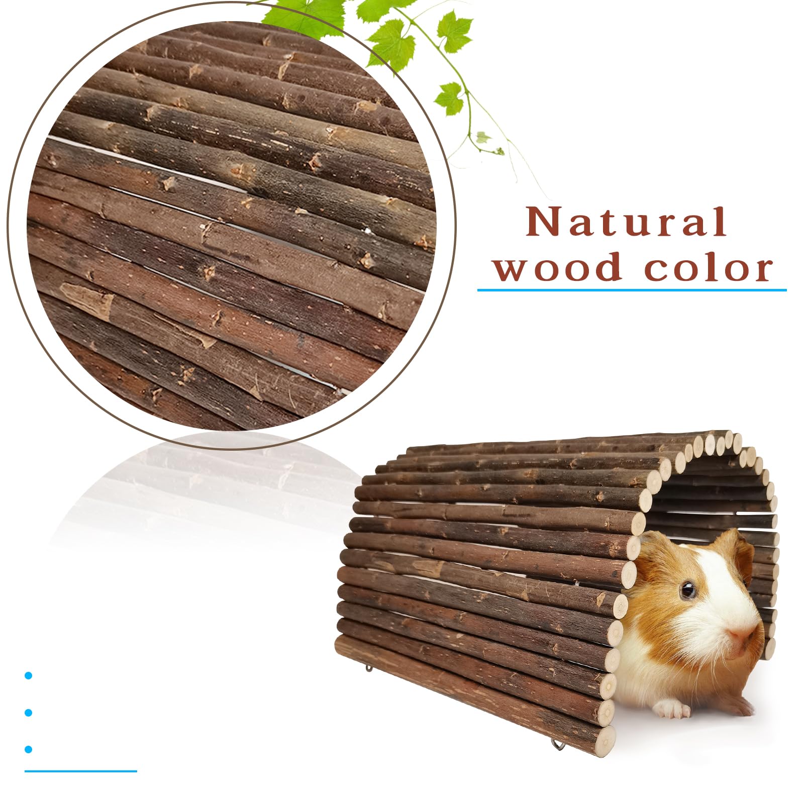 AGGQQA Guinea Pig Hideout requires no assembly for quick setup