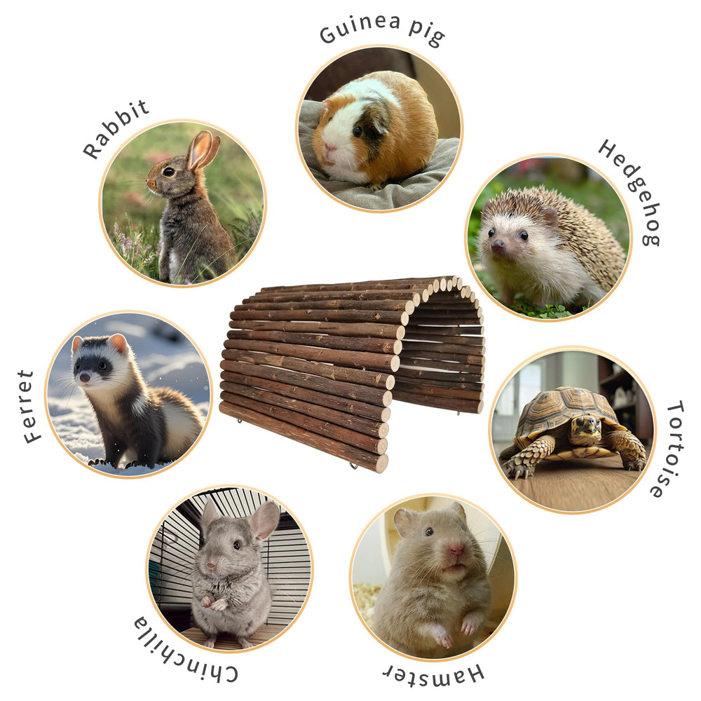 AGGQQA Hideout suitable for small pets like guinea pigs and rabbits