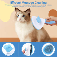 Aglads silicone bath brush provides a soothing coat cleanse.