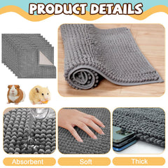 Agolctry liner with absorbent layer helps keep surfaces dry.