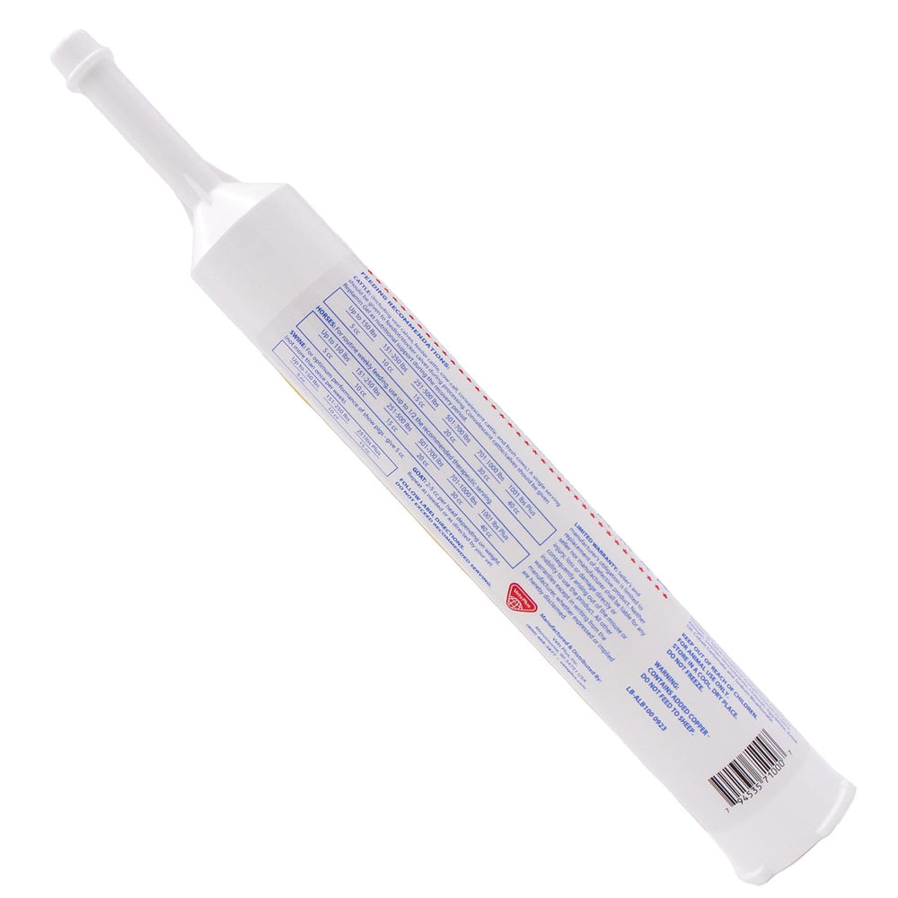 AGRILABS Replamin Gel Plus 300cc packaging, convenient direct-fed gel for various animals.