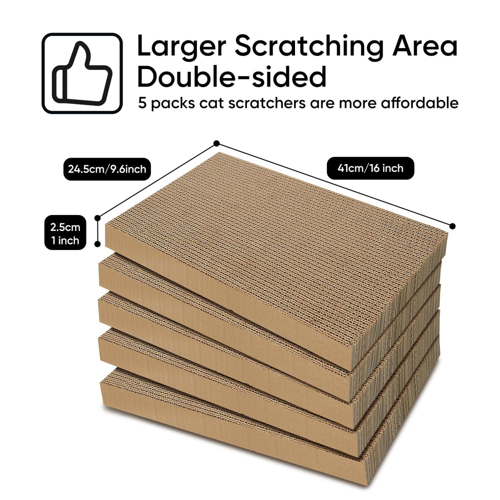 AGYM scratcher pad top view shows double-sided usability for extended play.