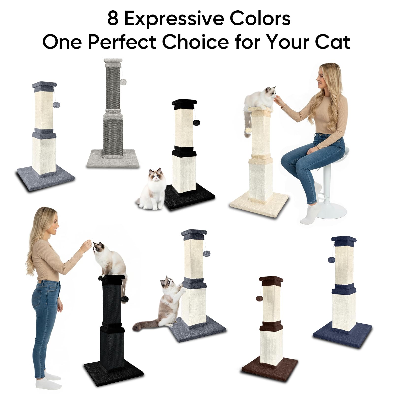 AGYM indoor enrichment encourages safe scratching and stretching