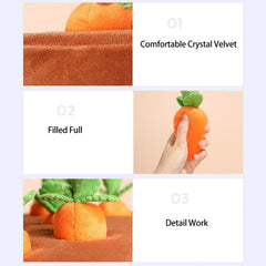 AGYTBG Carrot Dog Toy interactive puzzle for mental stimulation.