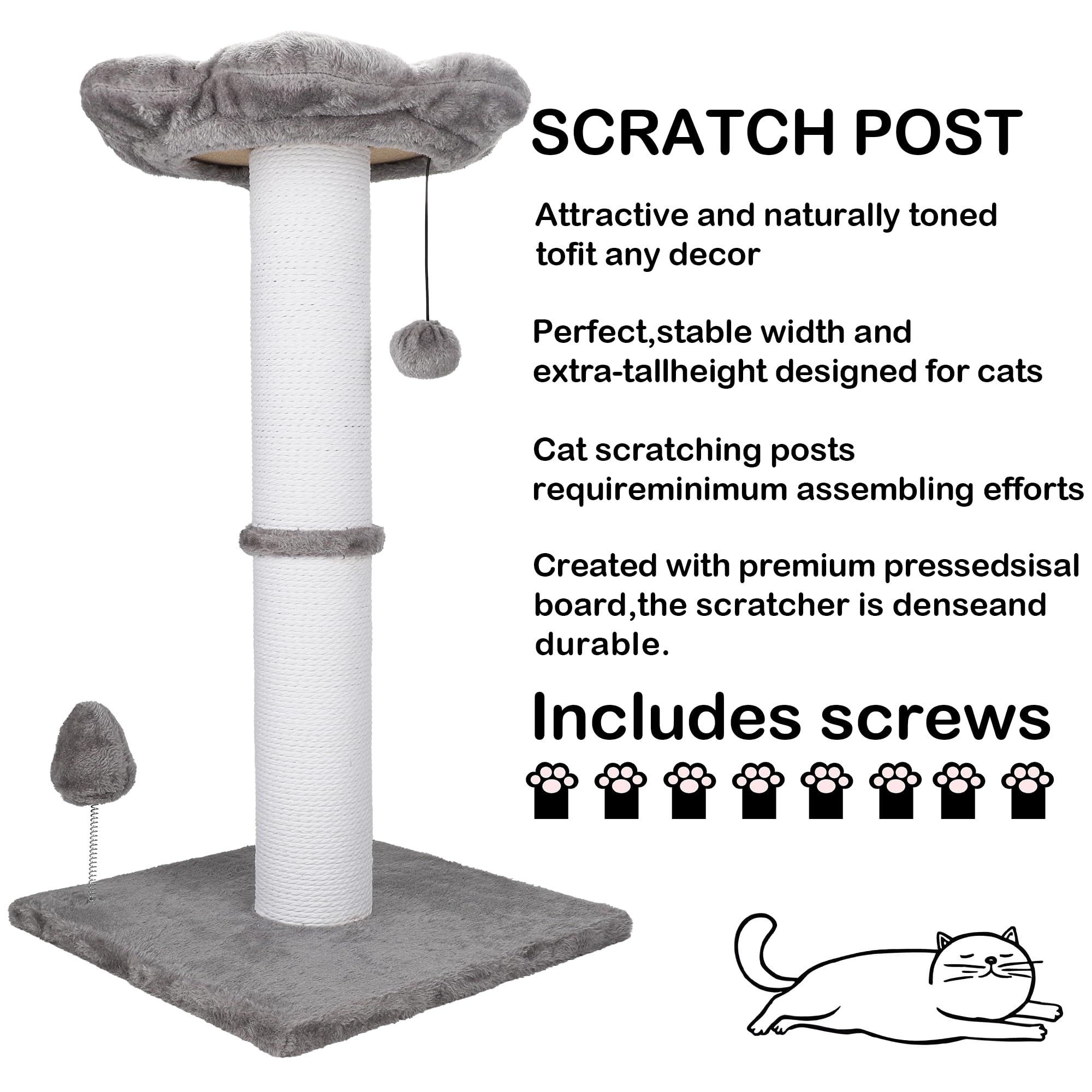 Ahomdoo indoor cat furniture provides a dedicated personal sanctuary.
