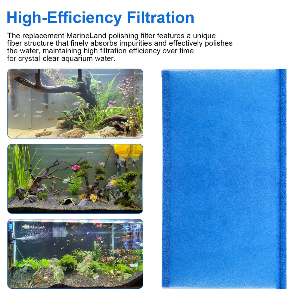 Crystal-clear aquarium water potential with Ahuliao polishing filter.