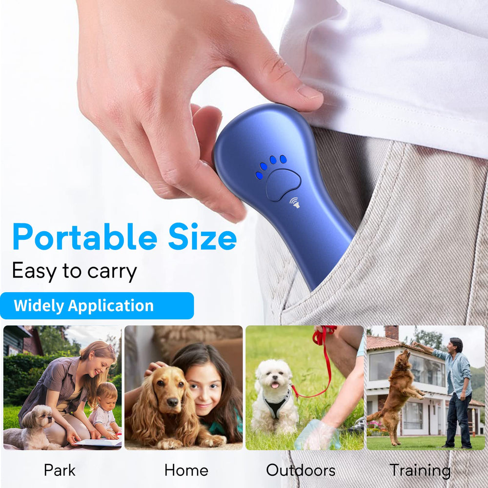 Ahwhg bark deterrent with wrist strap for easy carry on outdoor runs