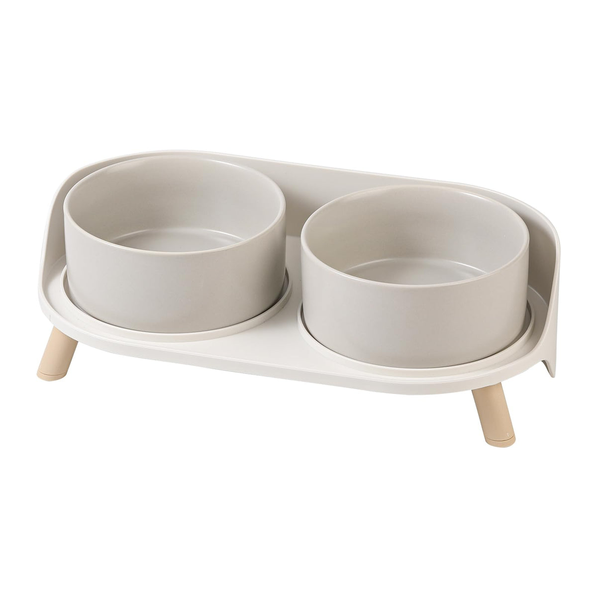 AHX elevated ceramic dog bowl stand for comfortable feeding at the right height.