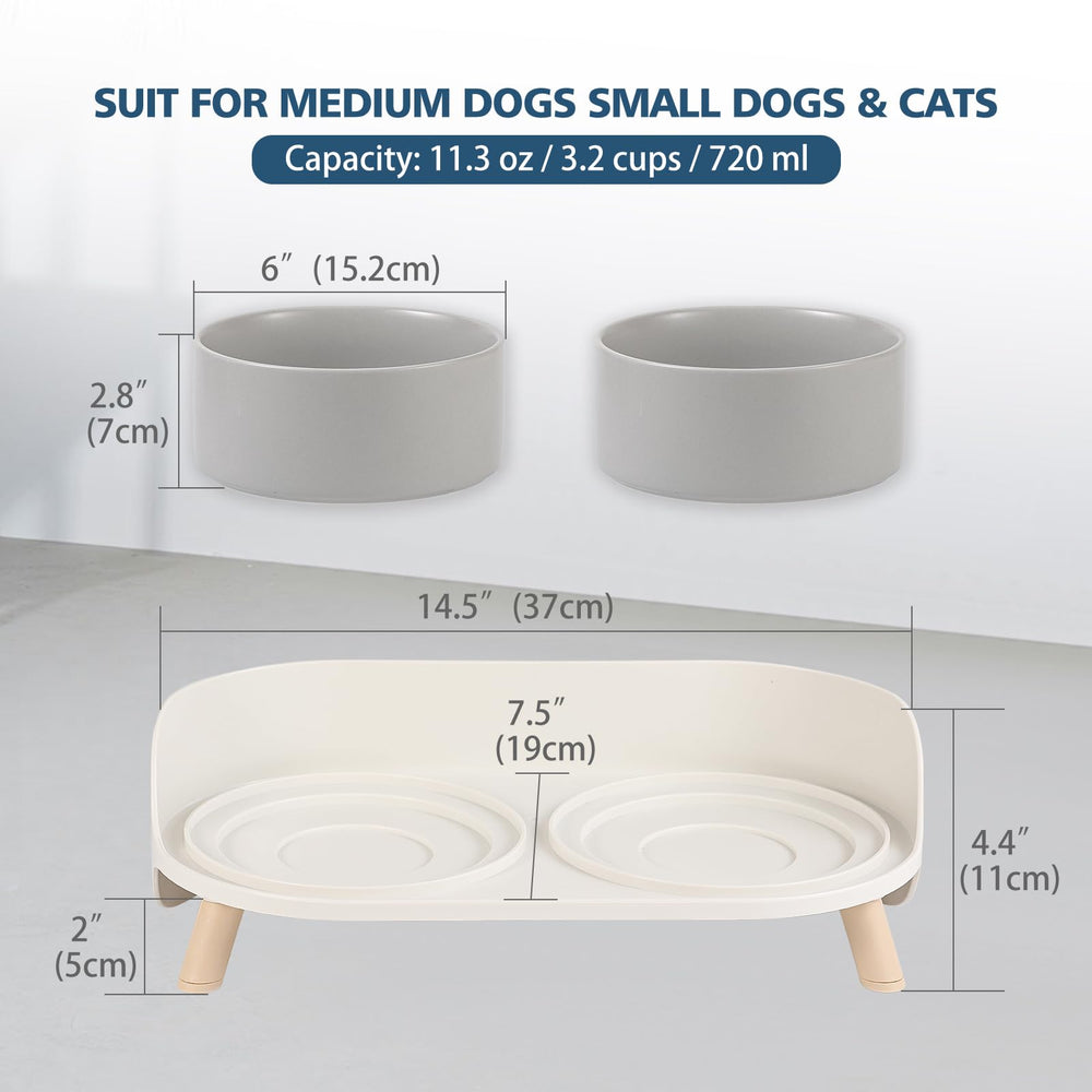 AHX non-slip legs prevent bowl sliding to protect floors and carpets.