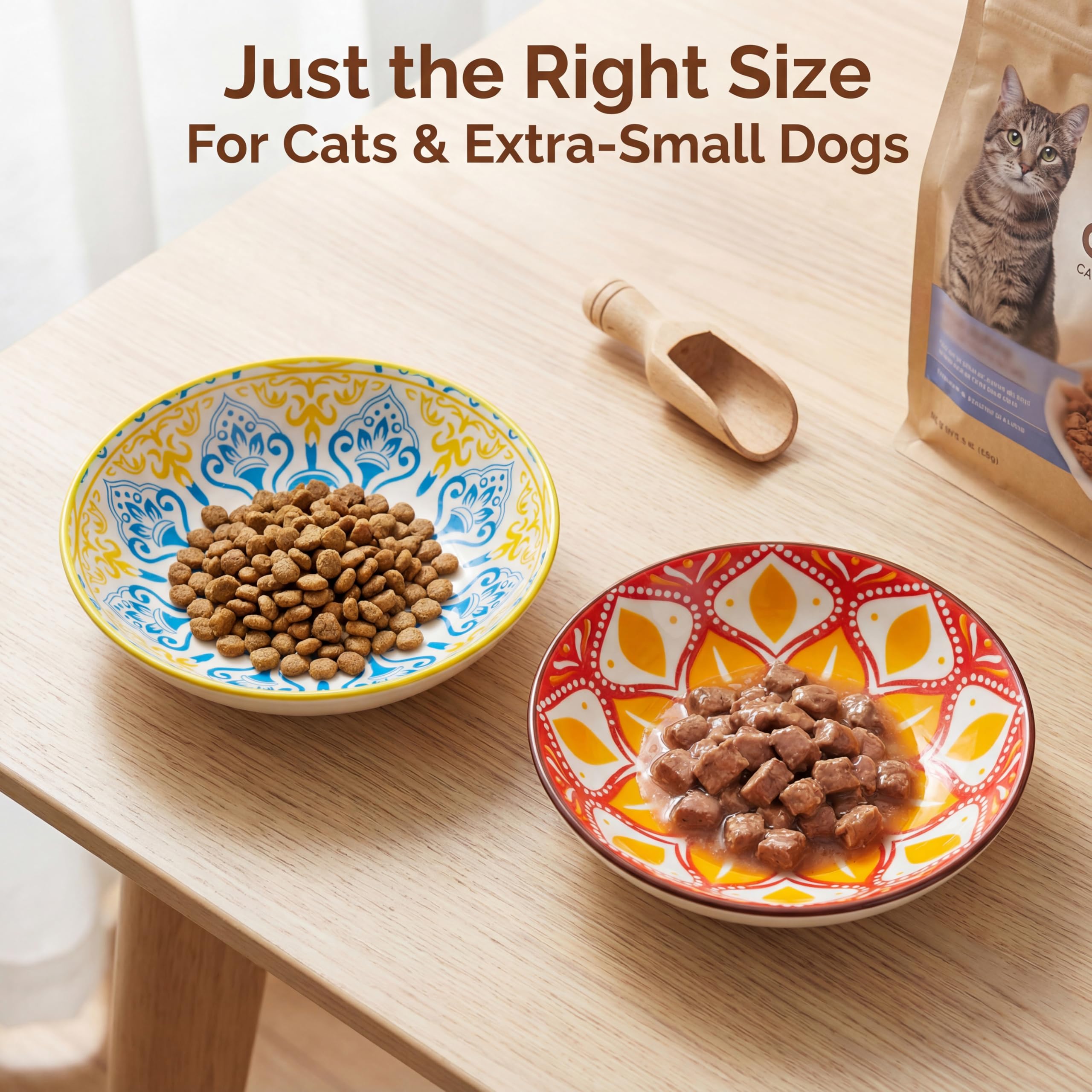 AHX six-pack bowls ideal for multi-cat households