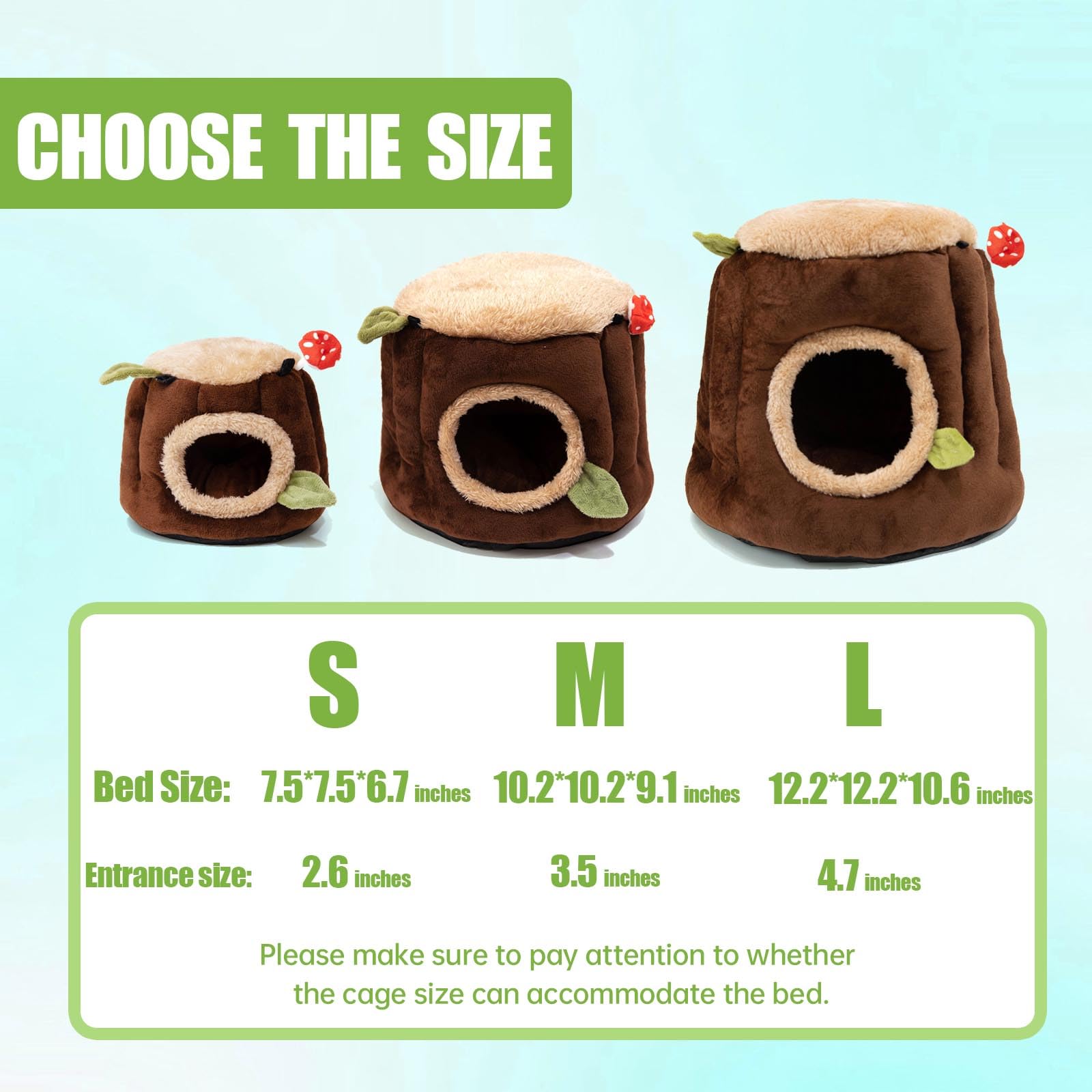 Aichillatum plush fabric hideout with durable stitching and soft texture