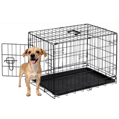 Aidoly dog crate 30-inch single-door design for secure indoor training.