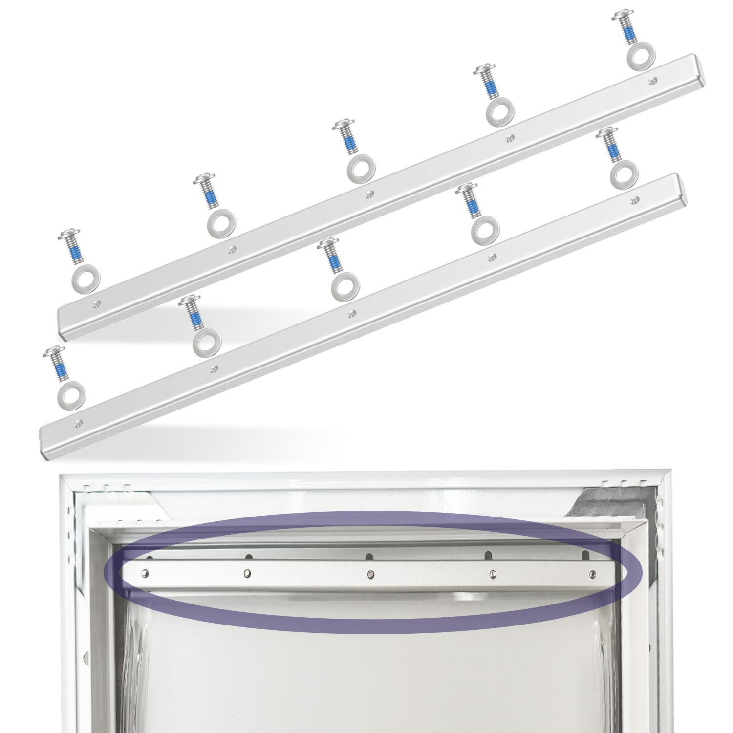Aidoralic PAC11-11039 bracket front view, secure PetSafe compatibility and easy installation.