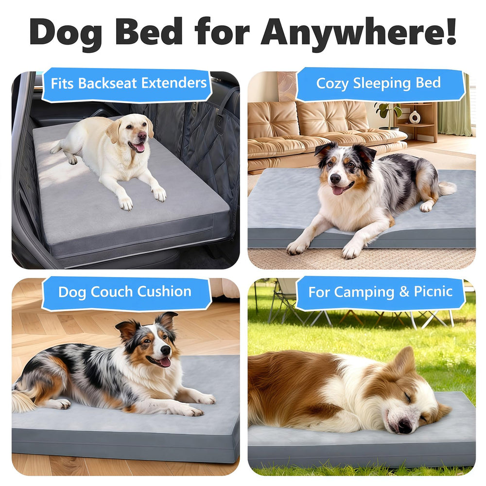 Aiedouler versatile-use bed suitable for car and home lounging.