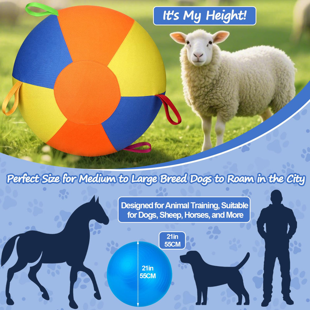 AIERSA Herding Ball uses non-toxic materials for safe play.