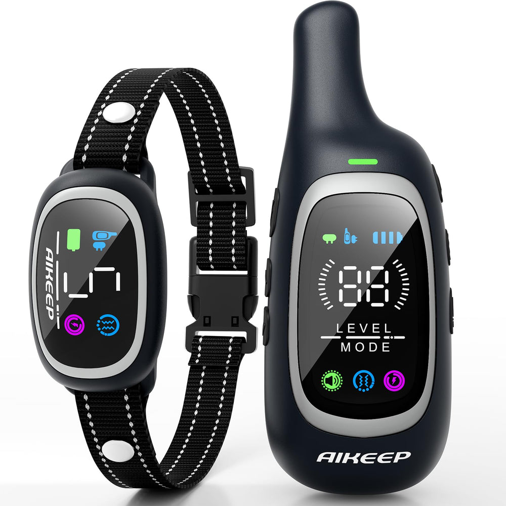 AIKEEP 2-in-1 dog collar with remote enables versatile training across yards.