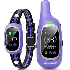 AIKEEP 2-in-1 dog training collar with remote for versatile training across yards.