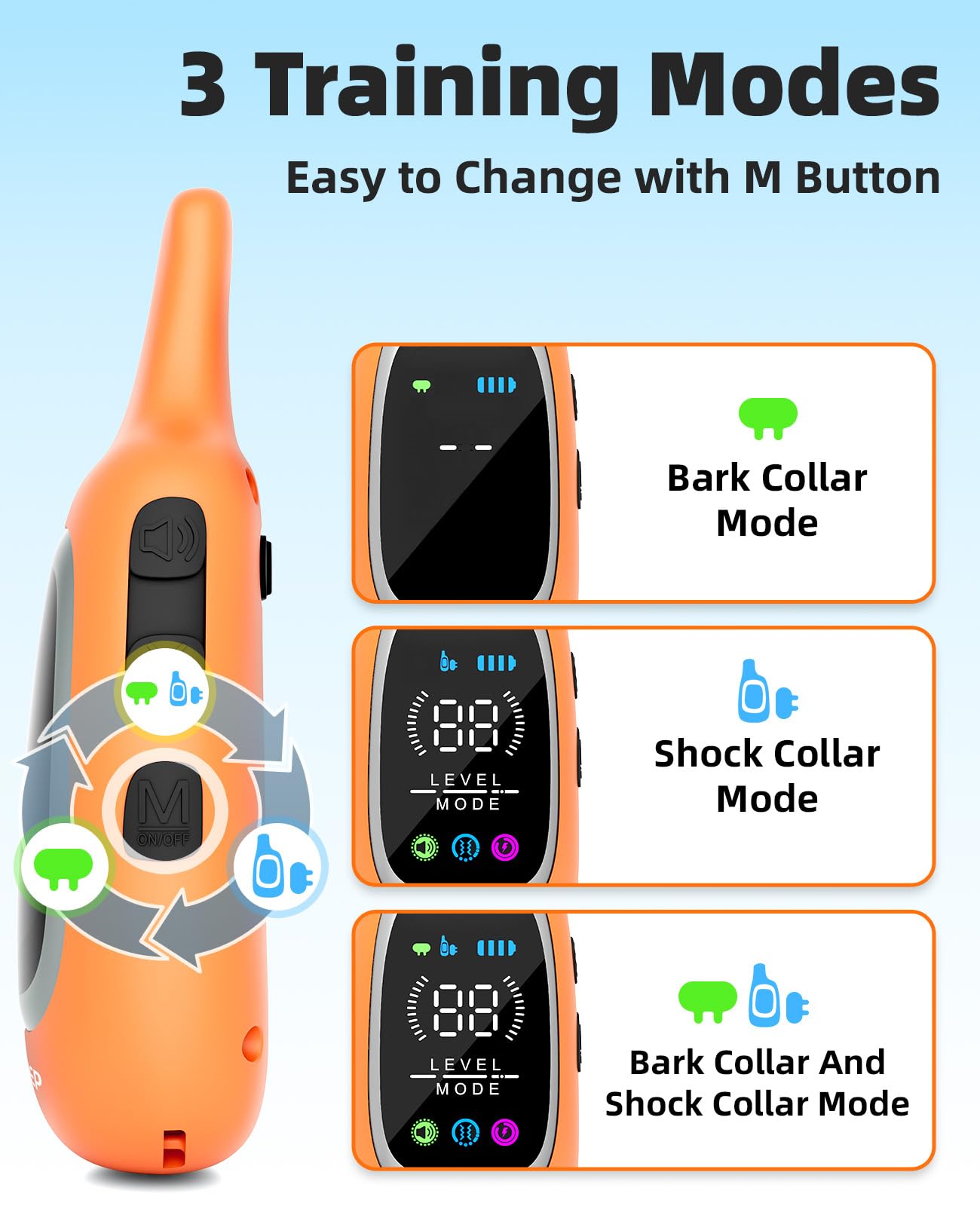 AIKEEP remote range up to 3300 ft supports outdoor practice