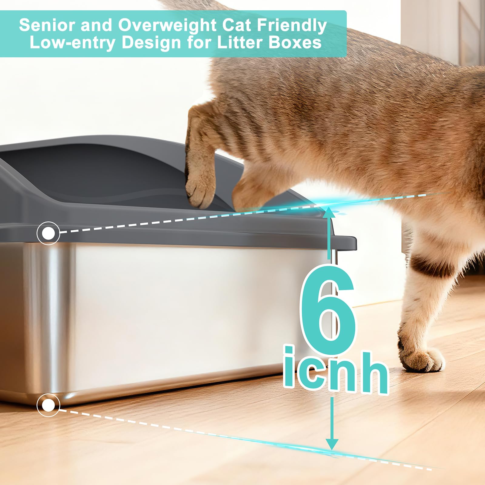 AIPERRO anti-leak base keeps floors clean and protected.