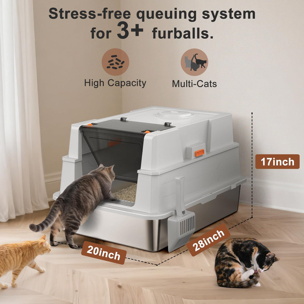 Aiperro carbon zone area for odor control with charcoal bags