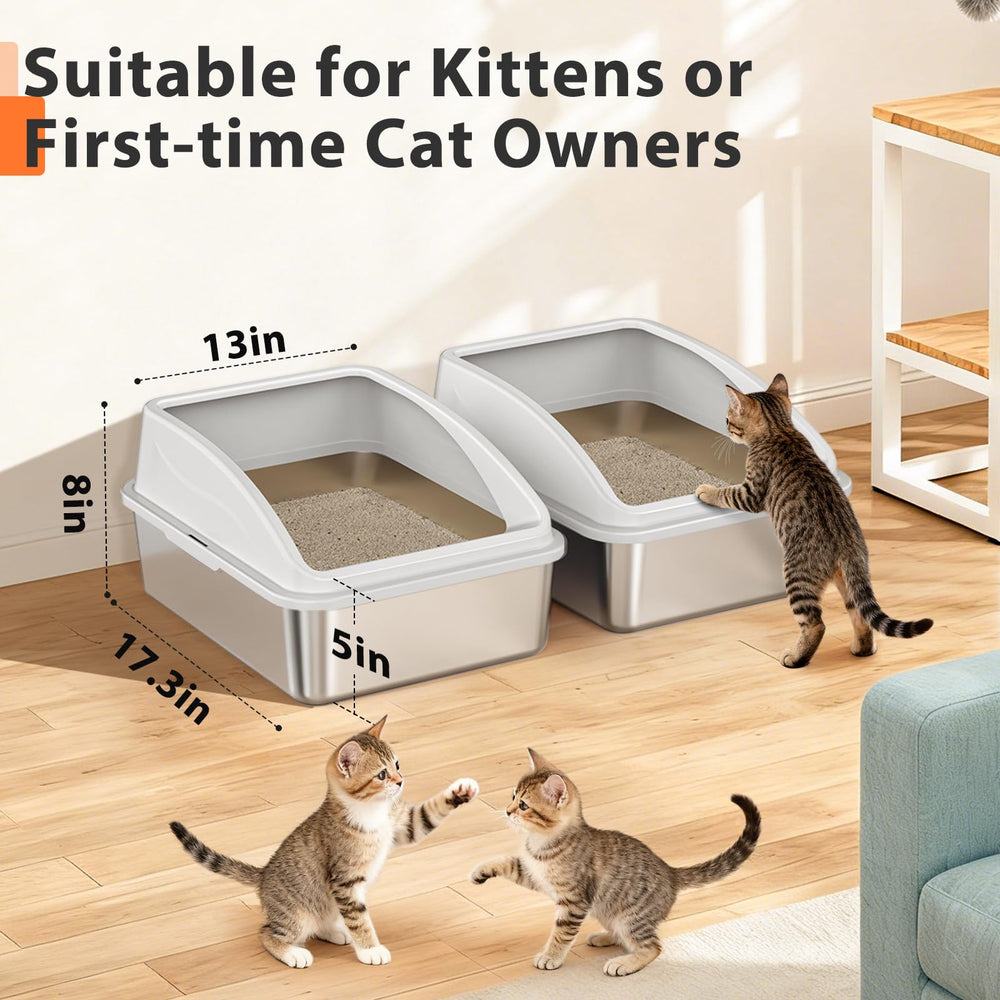 AIPERRO low-entry design supports easy access for small cats.
