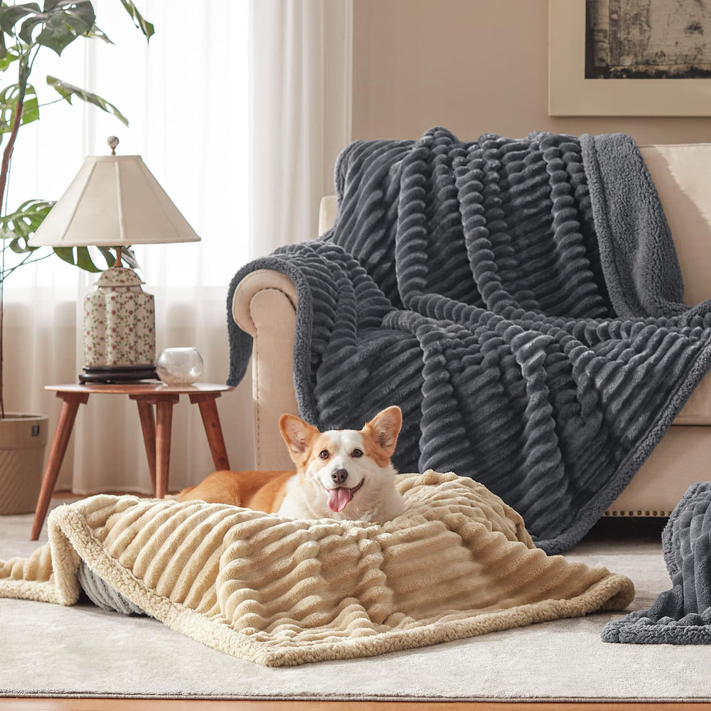 AIPERRO durable blanket suitable for dogs and cats in home spaces.