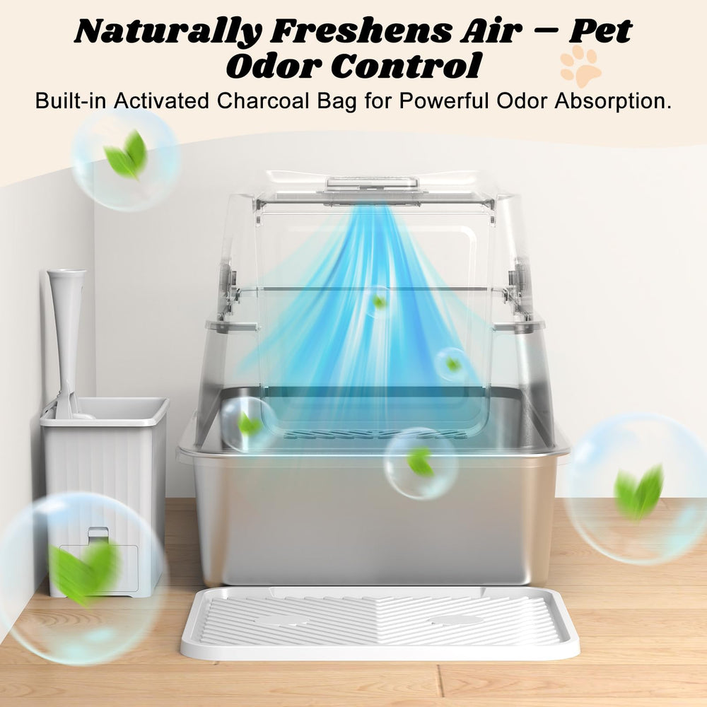 AIPERRO rust-proof stainless steel basin stays non-porous and easy to wipe