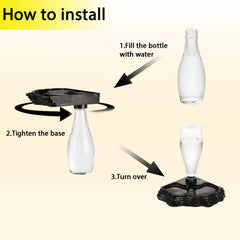 Aipush easy-clean refill design lets you maintain water quickly.