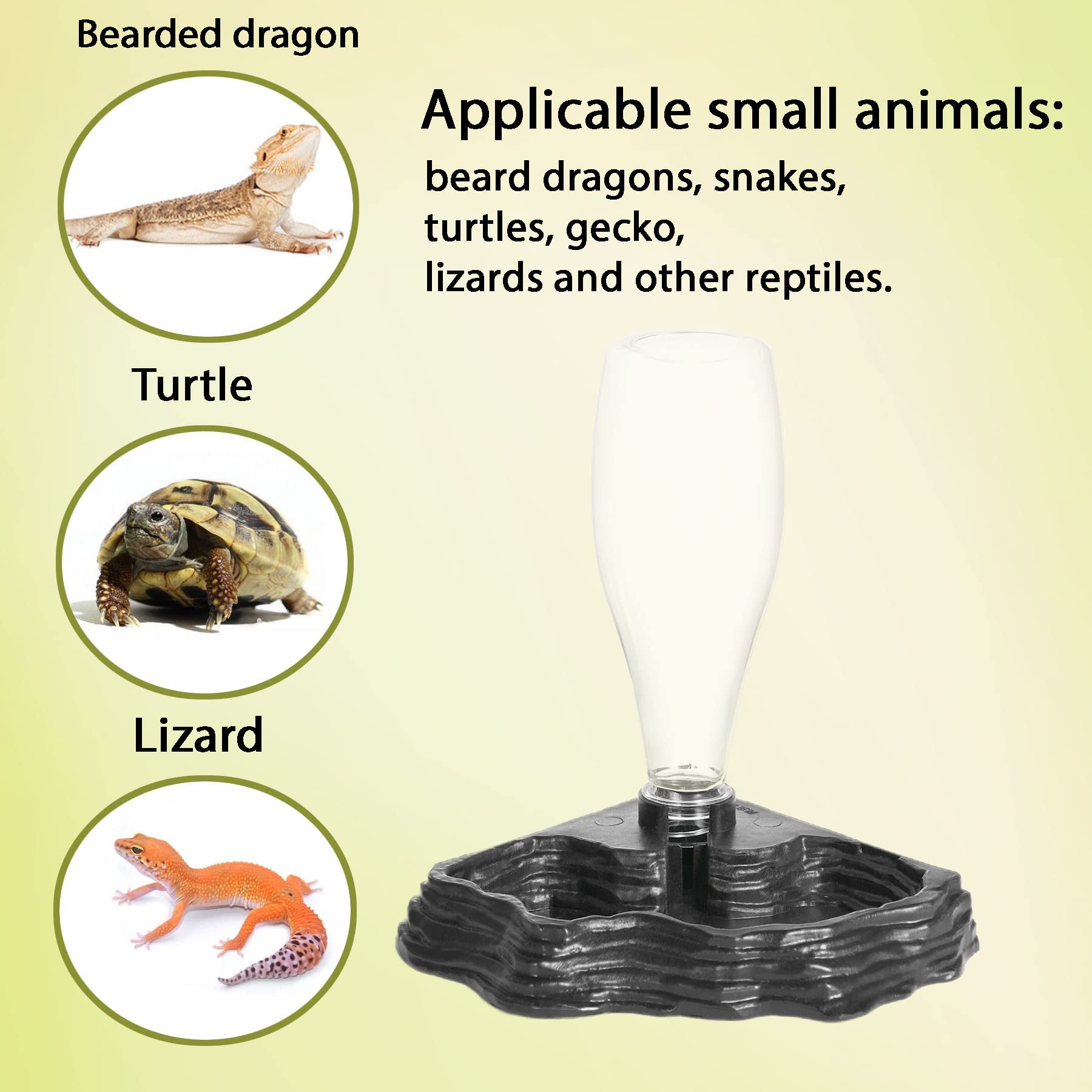 Aipush safe tasteless plastic provides a pet-friendly, smooth drinking surface.