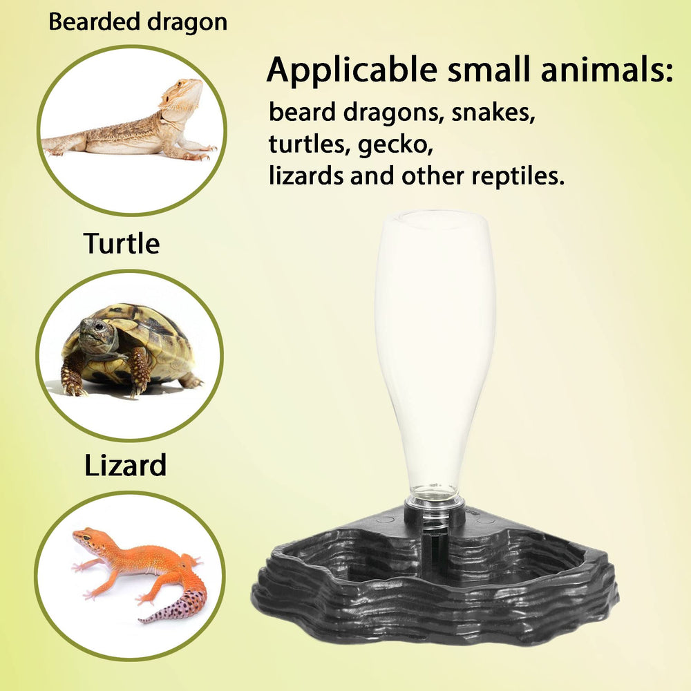 Aipush safe tasteless plastic provides a pet-friendly, smooth drinking surface.