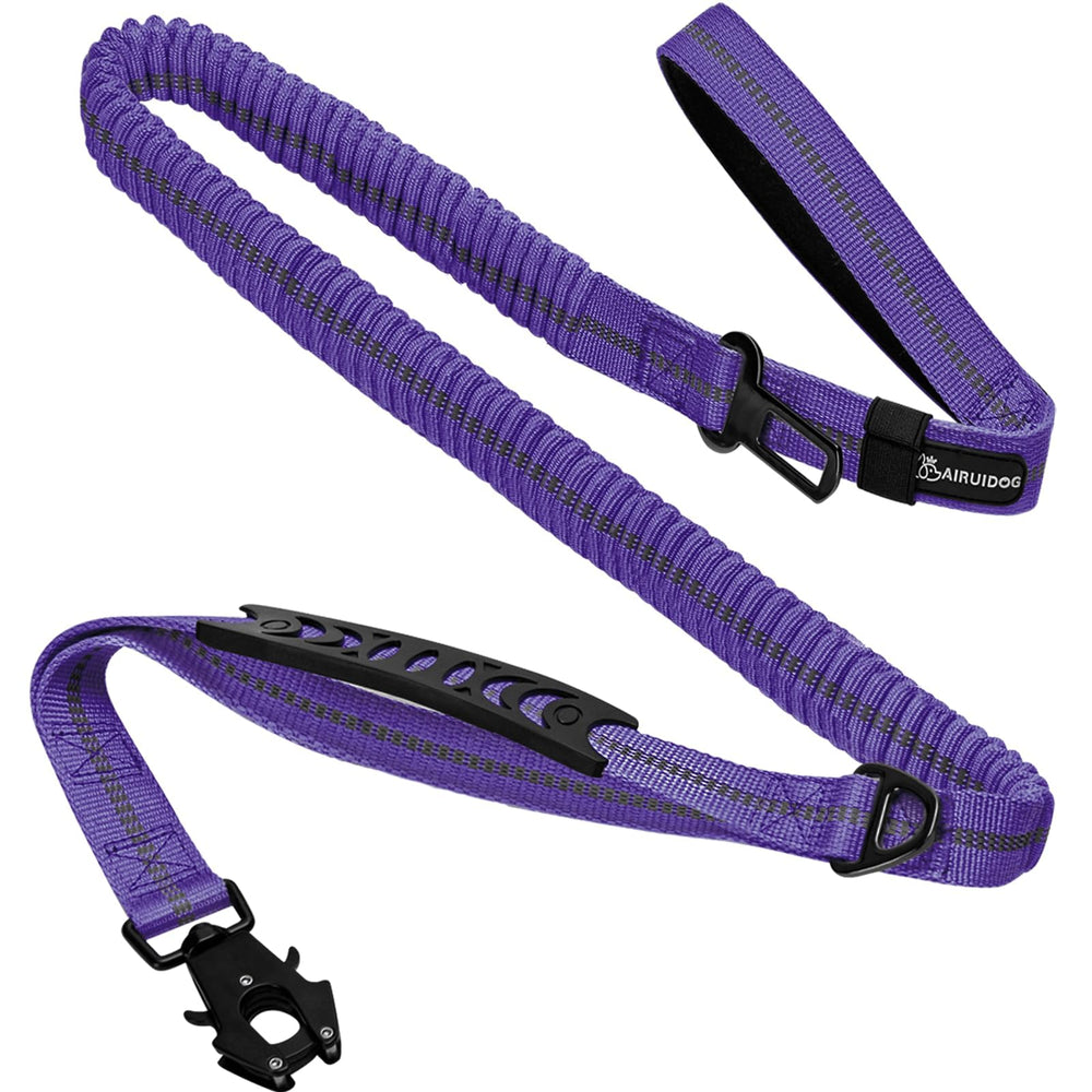 Airuidog heavy-duty leash clip with aviation aluminum 360° rotation for strong dogs.